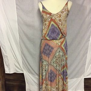 Veronicam quilted Maxi dress